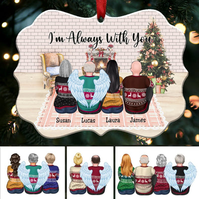 Ornement personnalisé - Je suis toujours avec toi - Décoration de Noël personnalisée (SC1D)