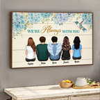 Hummingbird I Am Always With You Memorial Personalized Poster
