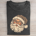 Vintage Leopard Santa Shirt