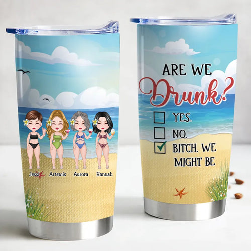 20oz Let's Get Tipsy - Custom Insulated Tumbler