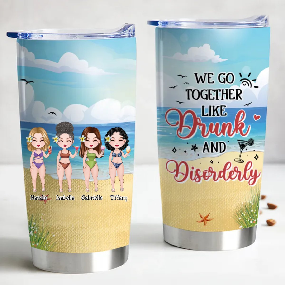 20oz Stainless Steel Tumbler - Insulated, Leak Proof, Cup Holder Friendly