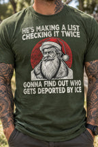 Olive Green quote shirt