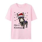 Funny Donkey Merry Kissmyass Christmas Shirt