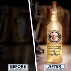 Custom Photo Memorial Always Loved Never Forgotten - Personalized Bottle Light