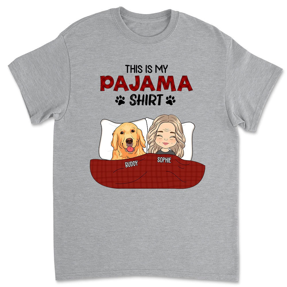 Pajama Shirt - Personalized Custom Unisex T-shirt