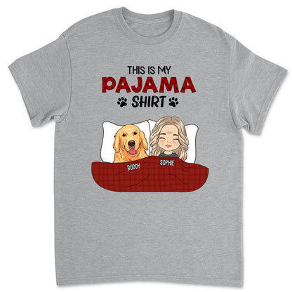 Pajama Shirt - Personalized Custom Unisex T-shirt