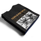Photo personnalisée N&B - Cadeau pour papa - T-shirt personnalisé