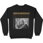 Photo personnalisée N&B - Cadeau pour papa - T-shirt personnalisé