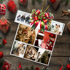 Individuelles Foto-Geschenk für Familie, Freunde & Kollegen – Personalisiertes, konturgeformtes Acryl-Ornament
