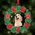 Ornement en acrylique personnalisé en forme de chat ou de chien pour Noël