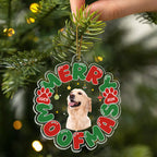 Ornement en acrylique personnalisé en forme de chat ou de chien pour Noël