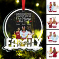Beties - Although You Can Not See Me I Am Always With You - Personalized Circle Ornament