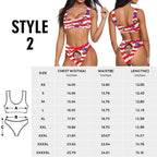 Bikini - Face bathing Suits for Women - Personalized Bikini Swimsuit