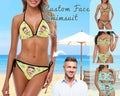 Bikini - Personalized Two-Piece Swimwear - Personalized Swimsuit (MC1)
