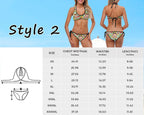 Bikini - Personalized Two-Piece Swimwear - Personalized Swimsuit (MC1)