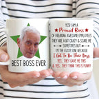 Boss - Best Boss Ever  - Personalized Photo Mug