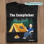 Amateurs de camping - Cadeau pour papa campeur, maman campeuse - T-shirt unisexe, sweat à capuche, sweat-shirt personnalisés