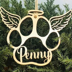 Cat Face Memorial Ornament - Personalized Acrylicen Ornaments