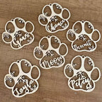 Cat Face Memorial Ornament - Personalized Acrylicen Ornaments