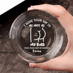 Couple - Anniversary Gifts For Men I Hope Your Day Is Nice - Personalized Engraved Whiskey Glass
