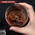 Couple - You Are My Missing Piece - Personalized Engraved Whiskey Glass