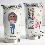 Custom Nurse Life Stainless Steel Tumbler - 20oz