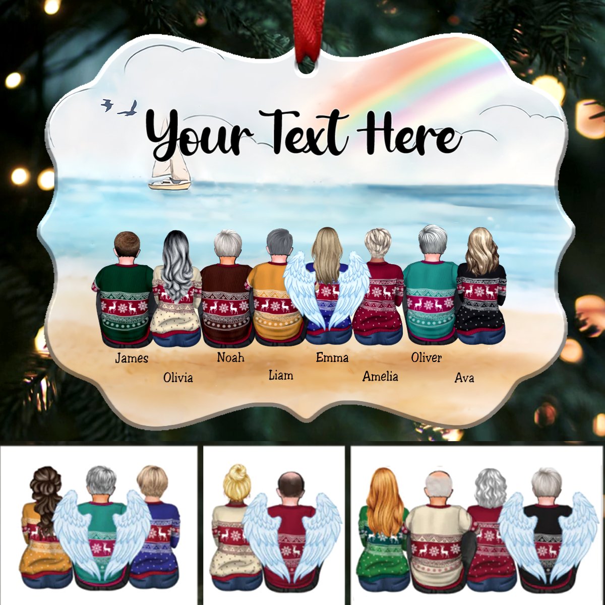Custom Ornament - Personalized Acrylic Memorial Gift