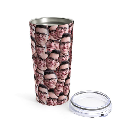 Custom Photo - Crazy Face Photo Upload - Personalized Tumbler