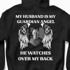 Personalisiertes Foto-T-Shirt: Mein Papa ist mein Schutzengel – Gedenk-Shirt