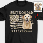 Custom Photo Ultimate Dog Dad - Personalized Custom Unisex T-shirt, Hoodie, Sweatshirt