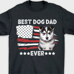 Custom Photo Ultimate Dog Dad - Personalized Custom Unisex T-shirt, Hoodie, Sweatshirt