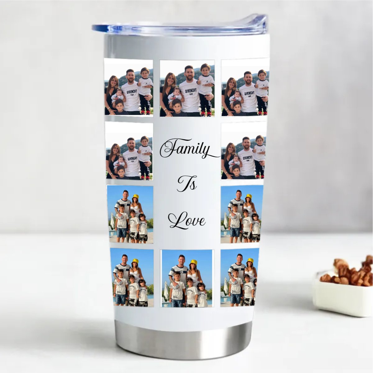 Personalisierter Edelstahl-Becher – 20oz Isolierbecher für Heiß- und Kaltgetränke