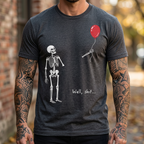 Well, Shit... | Funny Skeleton Halloween T-Shirt