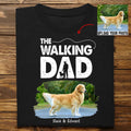 Hundefreunde - Personalisiertes Foto "Full Time Dog Dad" - Individuelles Unisex-T-Shirt