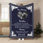 Family - Custom Photo Hold Me Close To You - Personalized Blanket