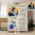 Family - Custom Photo I Try To Let You Know With Signs - Personalized Blanket (TB)