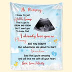Family - Custom Photo Our Adventures Are About To Start - Personalized Blanket