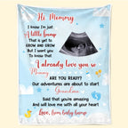 Family - Custom Photo Our Adventures Are About To Start - Personalized Blanket
