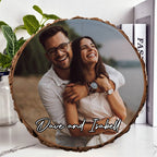 Family - Custom Photo Wood Slice - Personalized Wood Slice