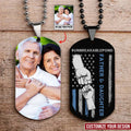 Family - Father And Daughter #Unbreakablebond - Personalized Photo Tag Necklace
