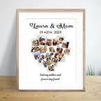 Family - First My Mother And Forever My Friend - Personalized Picture Frame