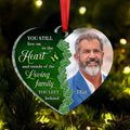 Family -  Hearts And Minds - Personalized Custom Photo Ornament