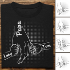 Famille - Main dans la main, nous sommes toujours à vos côtés V3 - T-shirt unisexe personnalisé