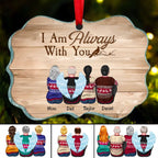 Familie - Ich bin immer bei dir - Personalisiertes Ornament