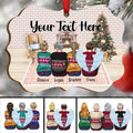 Family - Your Text Here - Personalized Christmas Ornament