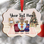 Family - Your Text Here - Personalized Christmas Ornament