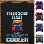 Papa - Un papa routier, comme un papa normal, mais en beaucoup plus cool - T-shirt, sweat à capuche, sweat-shirt unisexe personnalisé