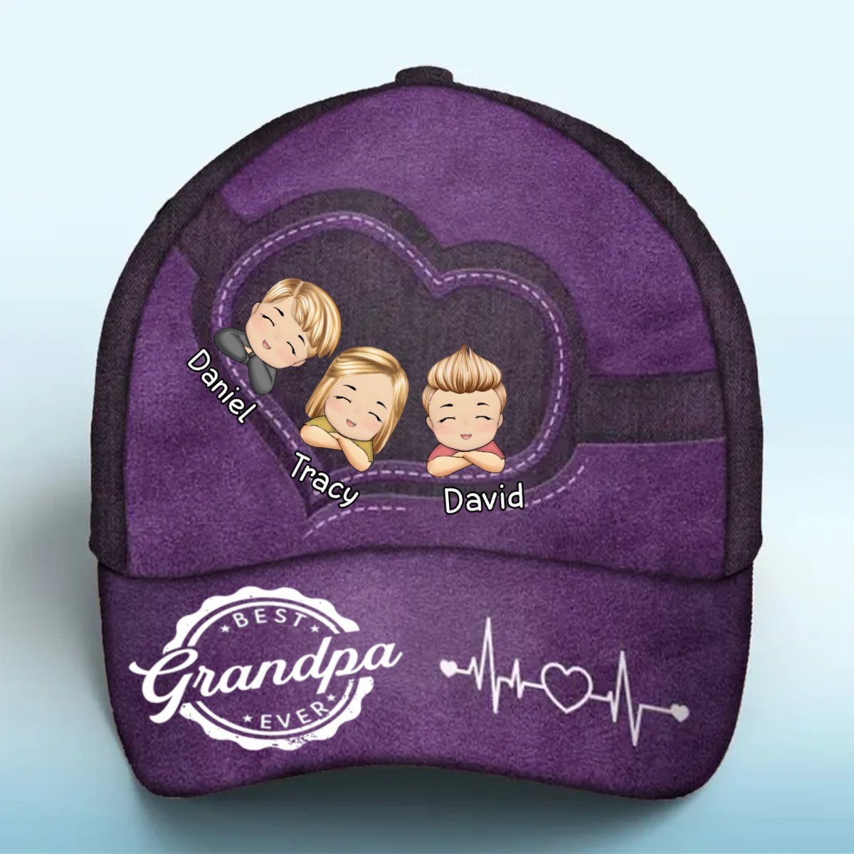 Father's Day - Best Dad Ever - Personalized Classic Cap (HJ)