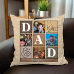 Father's Day - Custom Photo Hold This And Consider It A Big Hug - Personalized Pillow
