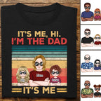 Vatertag – Ich bin's, hallo, ich bin der Papa, ich bin's – Personalisiertes T-Shirt